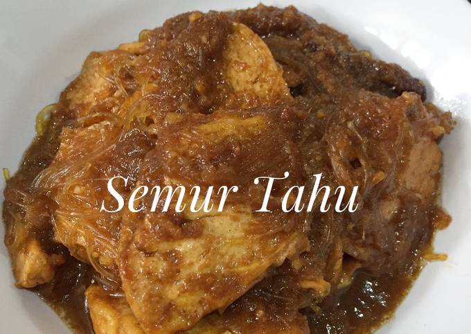 Resep Semur Tahu Sederhana Oleh Shafira Anindita Cookpad