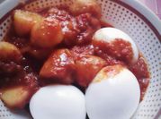 A picture of irish potato sauce