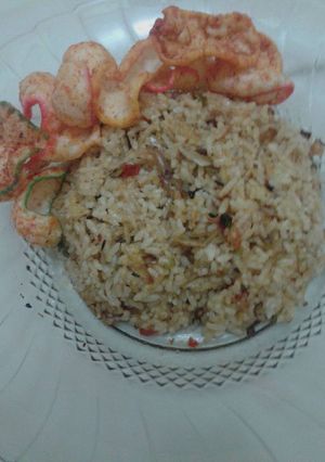 Foto resep Nasi goreng teri