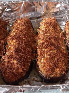 Una foto de 178. Berenjenas rellenas de carne picada