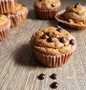 Cara Sederhana Menyiapkan Resep  Banana choco chip Muffins (Gluten Free) yang Sempurna, Lezat