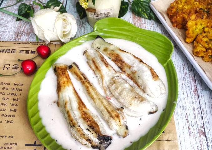 Ini dia! Resep memasak Terong Bakar (Parung Terong) Kuah Santan Sederhana  nagih banget