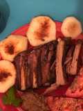 Pechito de cerdo en salsa roja malbec
