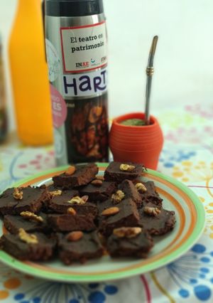 Una foto de Brownie de boniato, sin azúcar ni harinas 💪