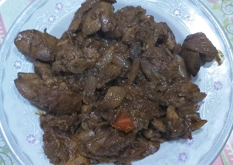 كبدة الدجاج