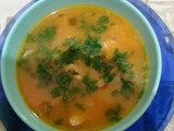 Canja de galinha (sopa de arroz con pollo)