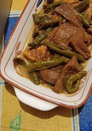 Foto resep Ase cabe ijo, Lidah sapi plus tahu