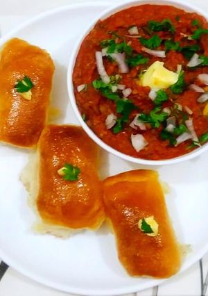 A picture of Pav Bhaji.