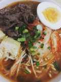 Mì ramen kim chi thị bò