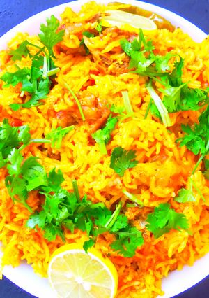 A picture of Mutton Biriyani.