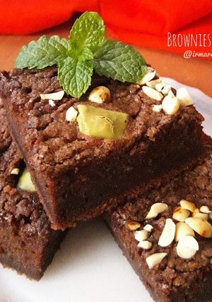 Foto resep Brownies Labu Kuning #pr_browniesDCC