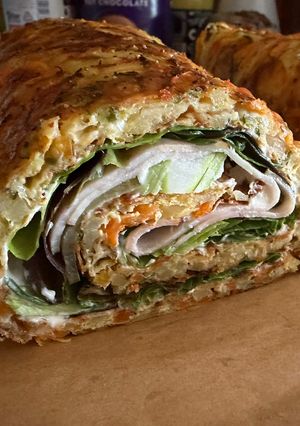 Zöldség tekercs recept fotója