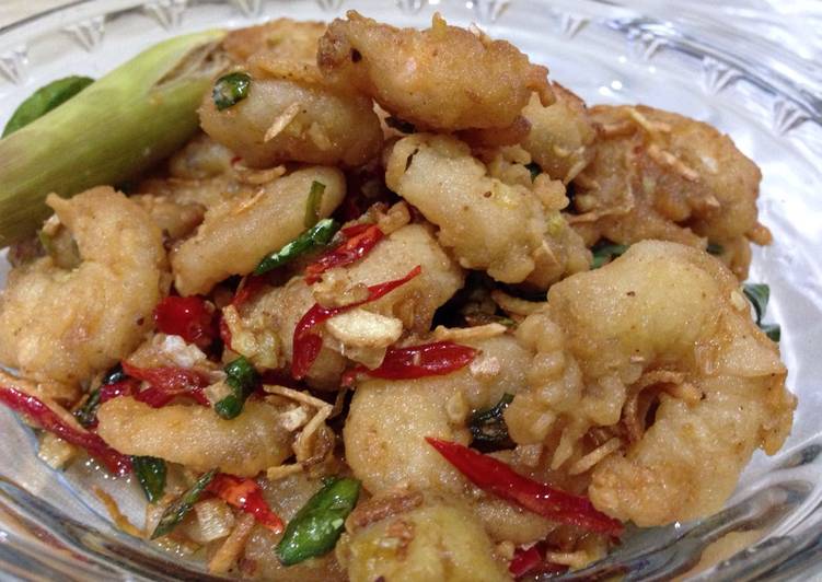 Resep Udang Goreng Bawang Cabe yang Sempurna