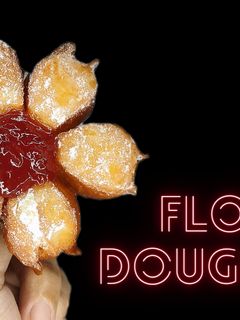 Foto resep Donat Bunga (ubi manis)