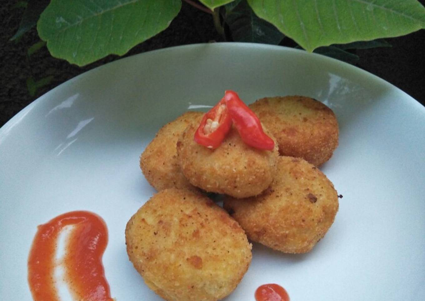 Perkedel Kentang Ayam