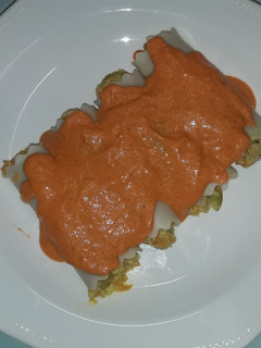 Una foto de Canelones de verduras y ventresca