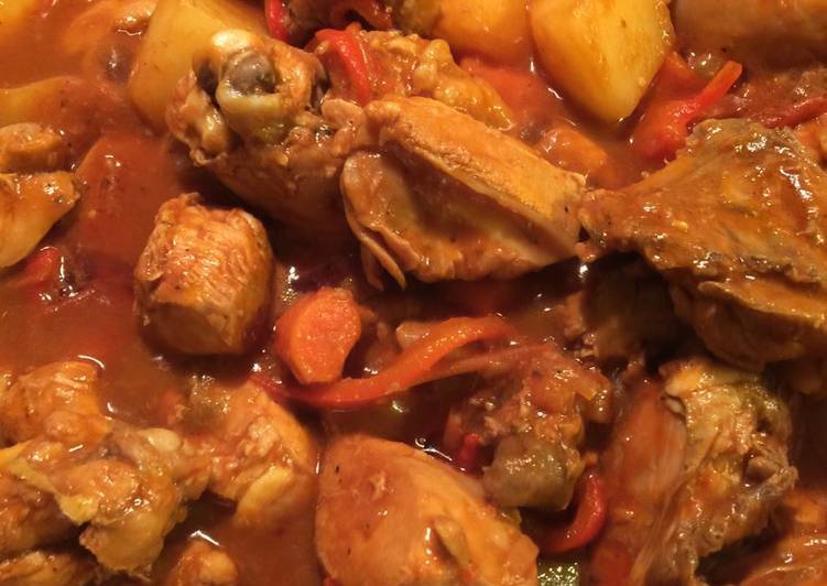 Easiest Way to Make Any-night-of-the-week Chicken Afritada