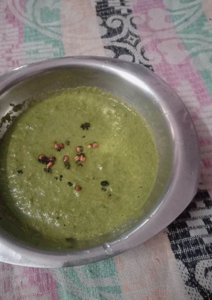 கொத்தமல்லி தழை சட்னி செய்முறை முக்கிய புகைப்படம்