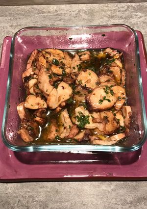 Une photo de Salade de poulpe 🦑