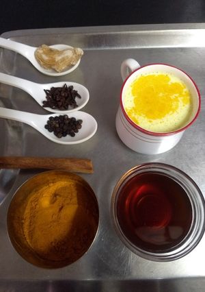 A picture of Healthy Golden milk paste.