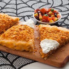 A picture of Stuffed Candy Corn Pizza.