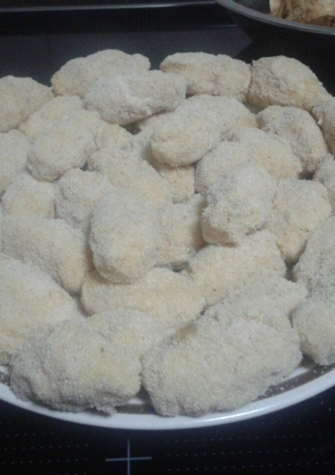 Una foto de Croquetas de gallina con huevo cocido