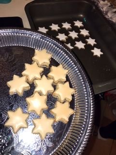 Diós-fahéjas csillag recept fotója