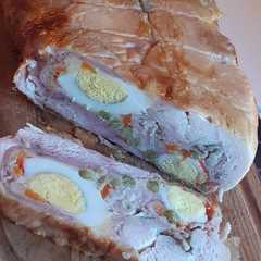 A picture of Arrollado de pollo 😋❤🎅.