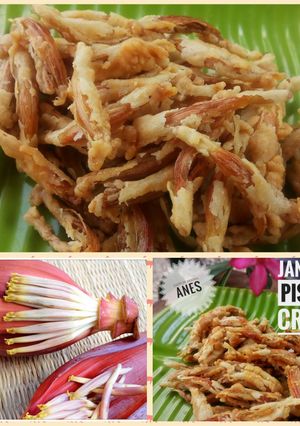Foto resep Bunga jantung pisang krispi