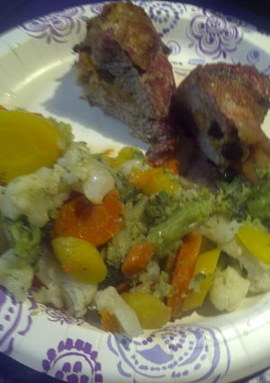 A picture of Stuffed Chops.