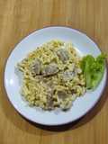 Fusili Meatball Carbonara