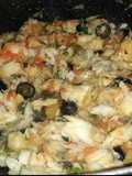 Baccalà con Capperi, Olive Nere Snocciolate e Pomodorini Freschi
