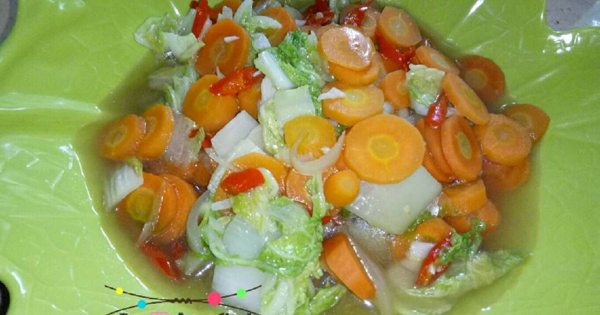 Resep Tumis Sawi Putih Wortel Saus Tiram Lombok Ijo Endes Ala Restoran