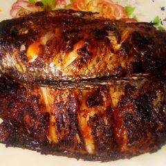 A picture of Simple roasted fish.