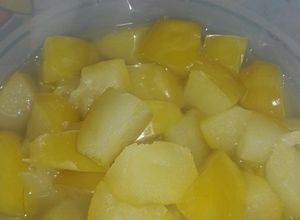 Una foto de Compota de manzana 🍏♡