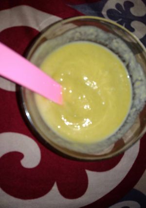 Foto resep MPASI Alpukat susu 6M