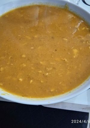 Une photo de Soupe de poisson 🎏 🐟aux dorade et rouget