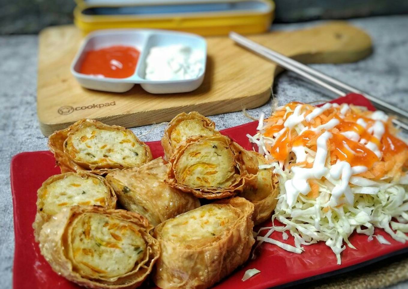 Chicken Roll Kulit Tahu