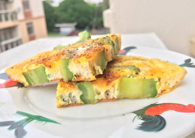 Bitter Gourd Omelette