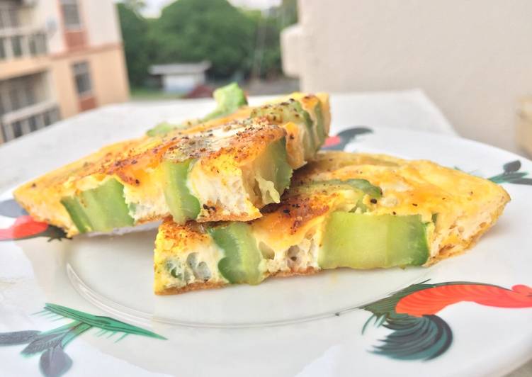 Bitter Gourd Omelette