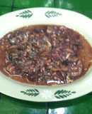 Filetes con champignons al vino tinto ©