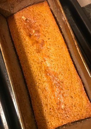 Una foto de Budín de banana relleno de marroc