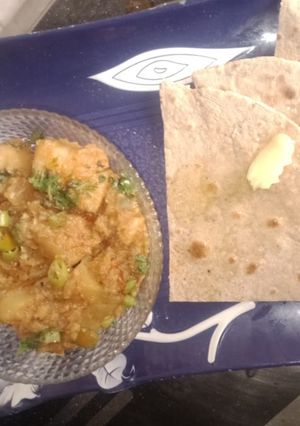 A picture of Aloo gobhi🍲.