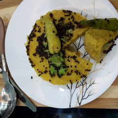 A picture of Dhokla.