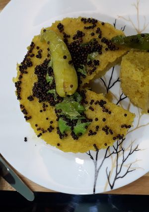 A picture of Dhokla.