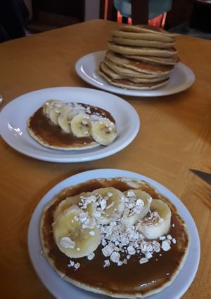 Una foto de Tortitas americanas !
