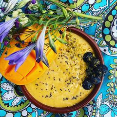 A picture of Indian Mango Porridge.