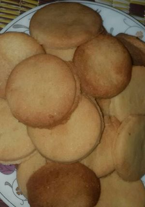 صورة لوصفة بسكويت سهل و سريع 😋😋