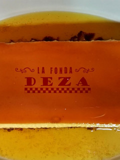 Una foto de Flan de naranja