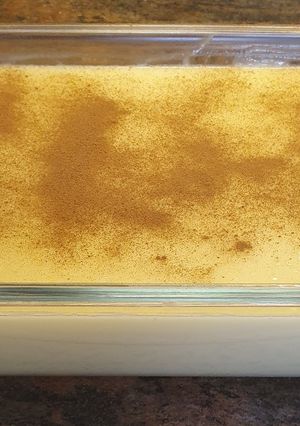 A picture of Portuguese Rice Pudding.